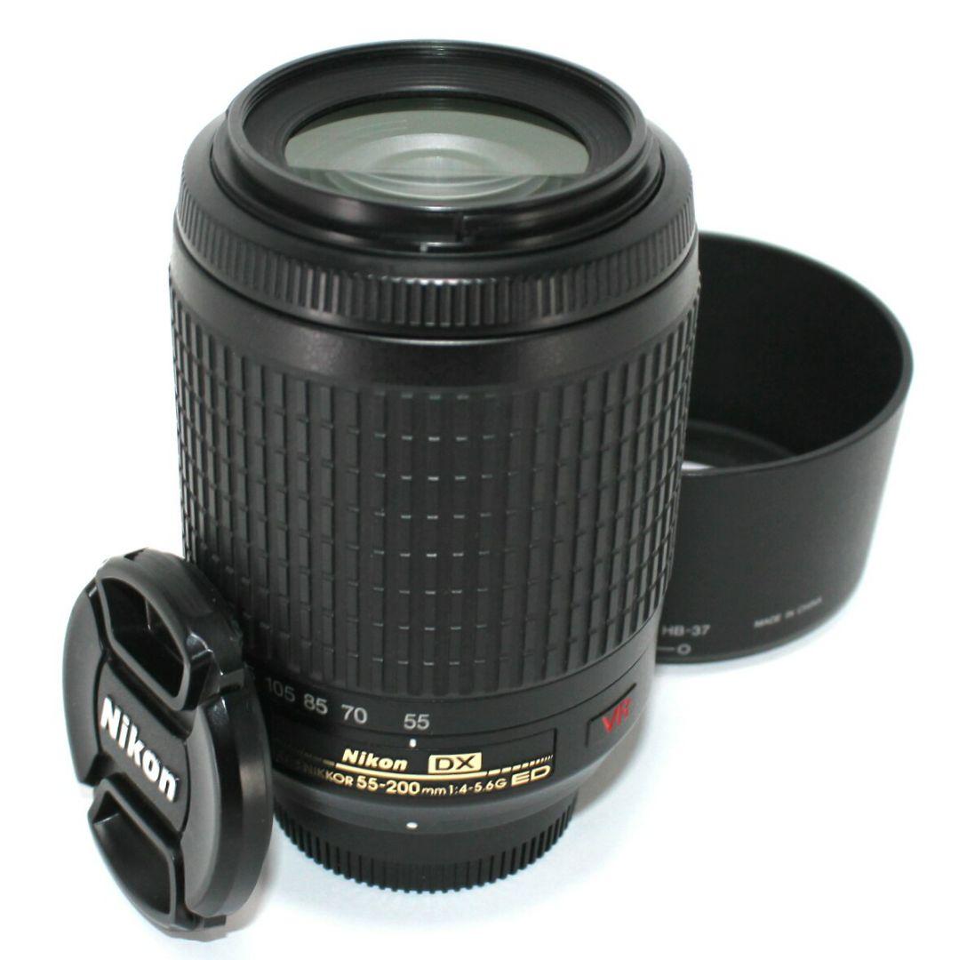 Nikon AF-S VR 55-200mm 超望遠ズームレンズ ✨完動品✨