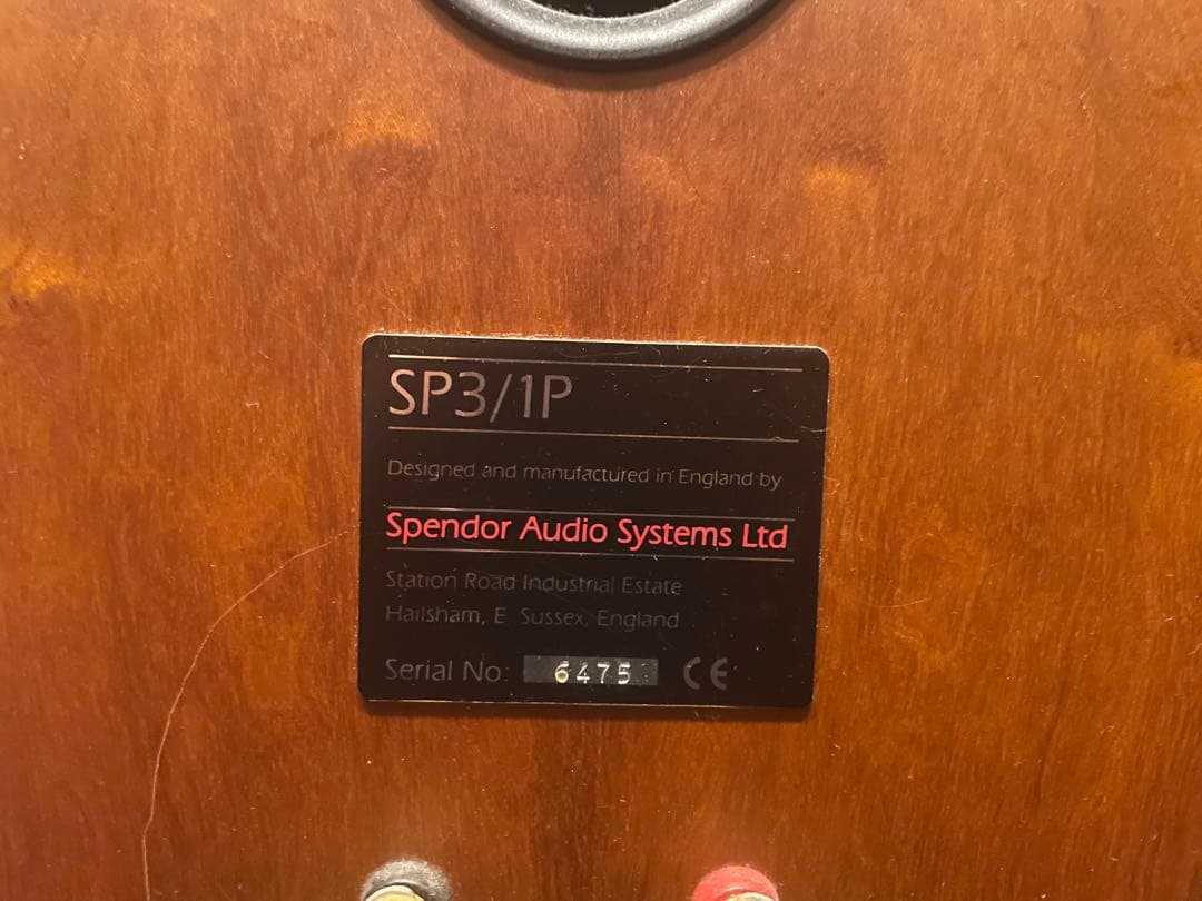 spendor SP3/1Ｐスピーカーペア