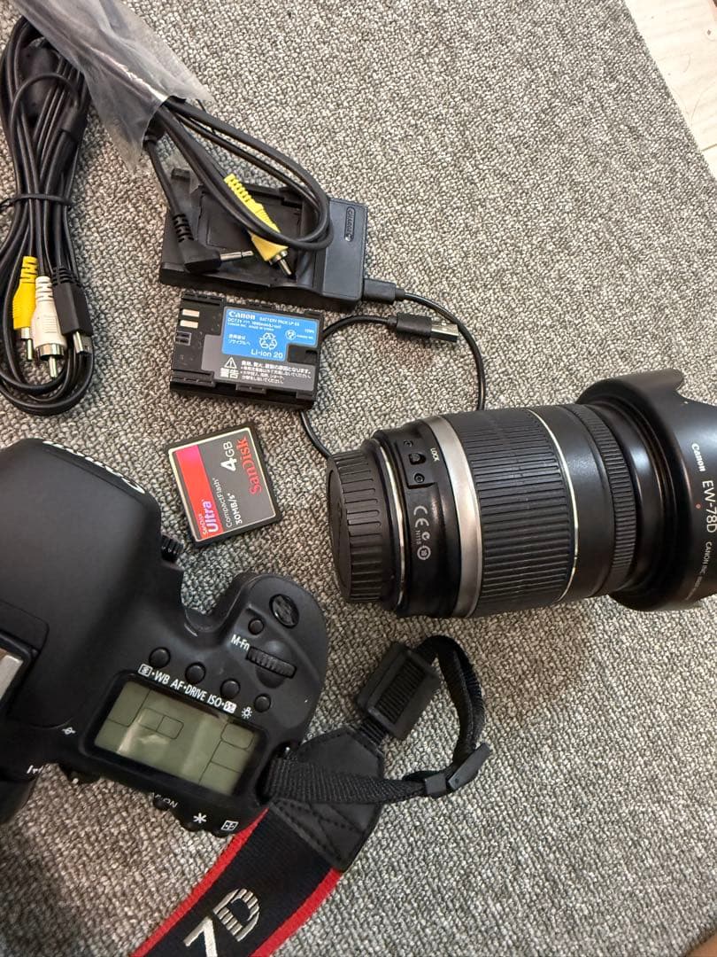 Canon EOS 7D EF-S 18-200mm セット