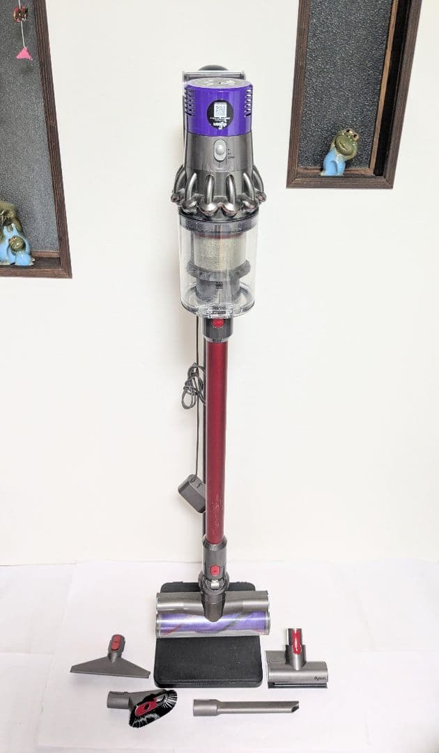 【45分稼働】ダイソン掃除機V10 スタンド付き　⑫