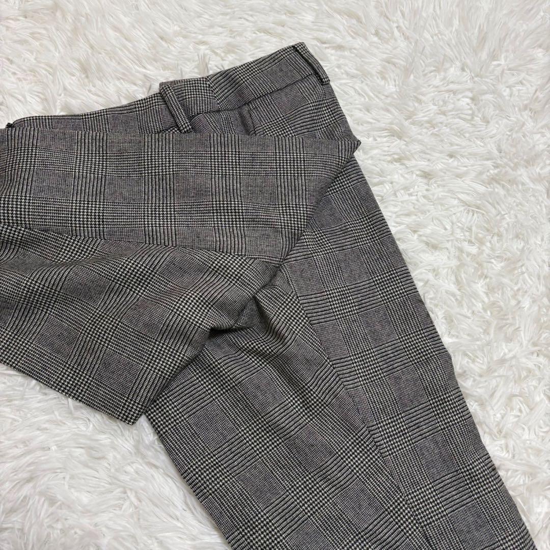 ◎極美品 スーツカンパニー she おしゃれ チェック柄 L パンツスーツ 1