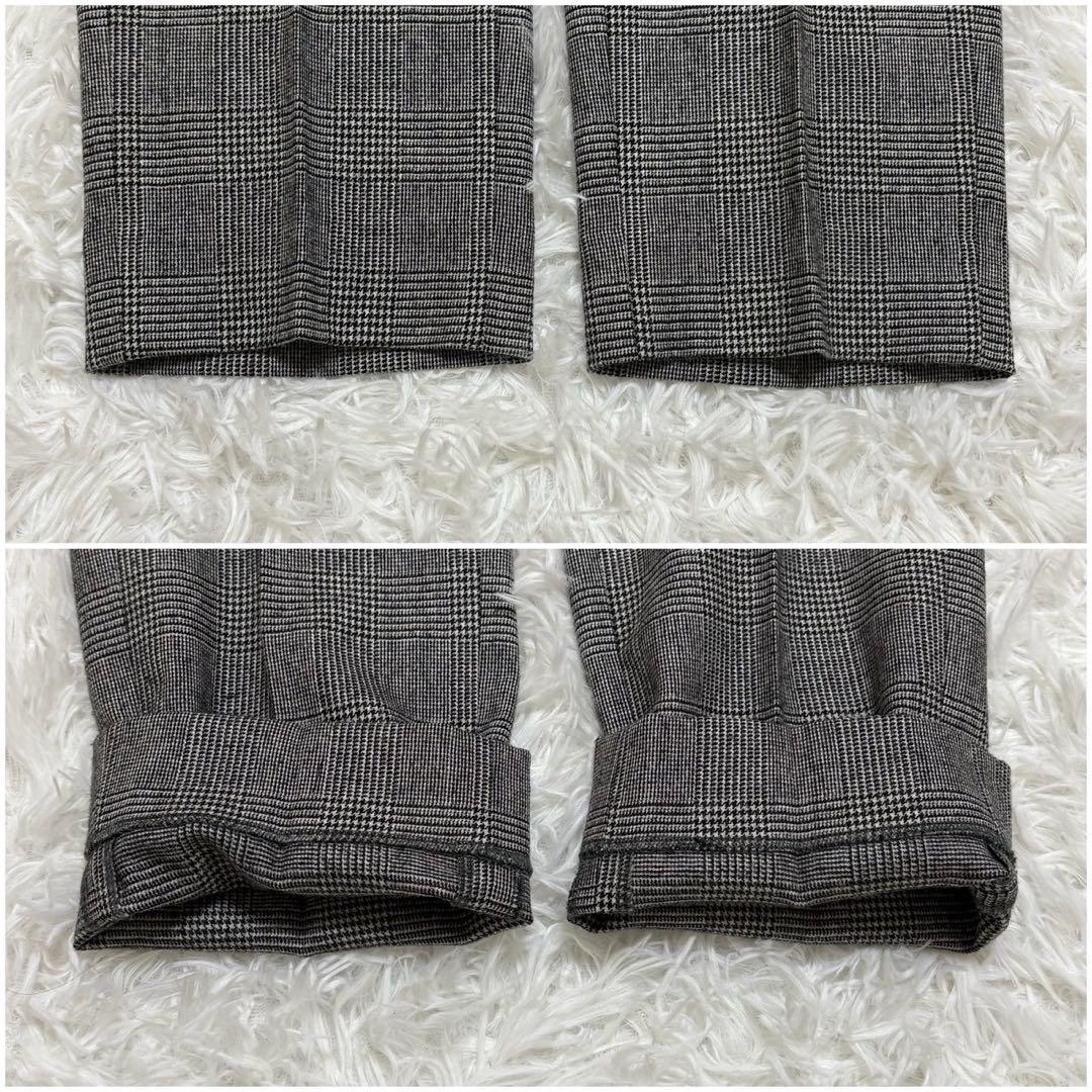 ◎極美品 スーツカンパニー she おしゃれ チェック柄 L パンツスーツ 1