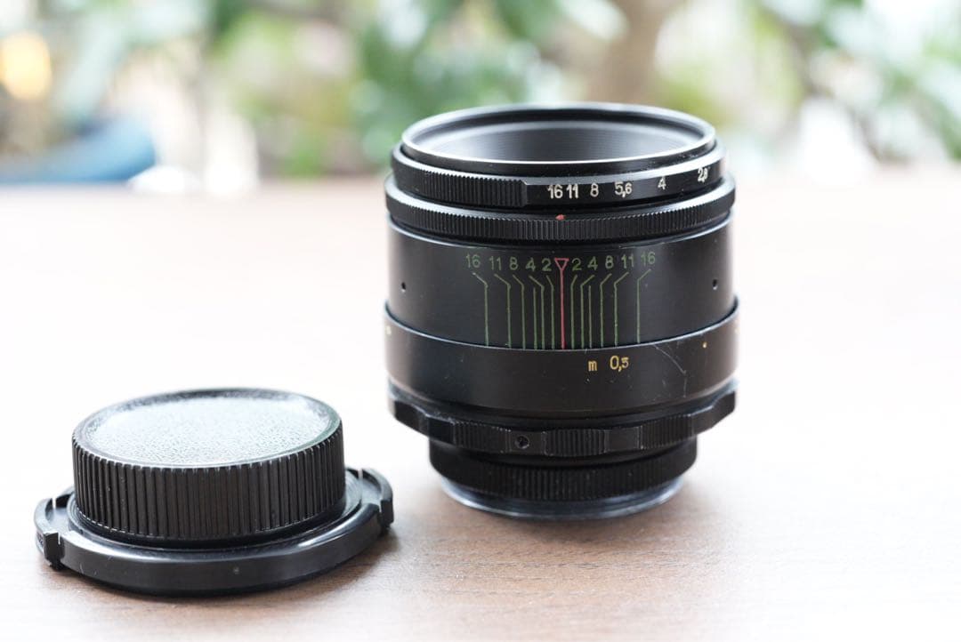 分解清掃済 Helios-44-2 58mm f2 ぐるぐるボケ 二
