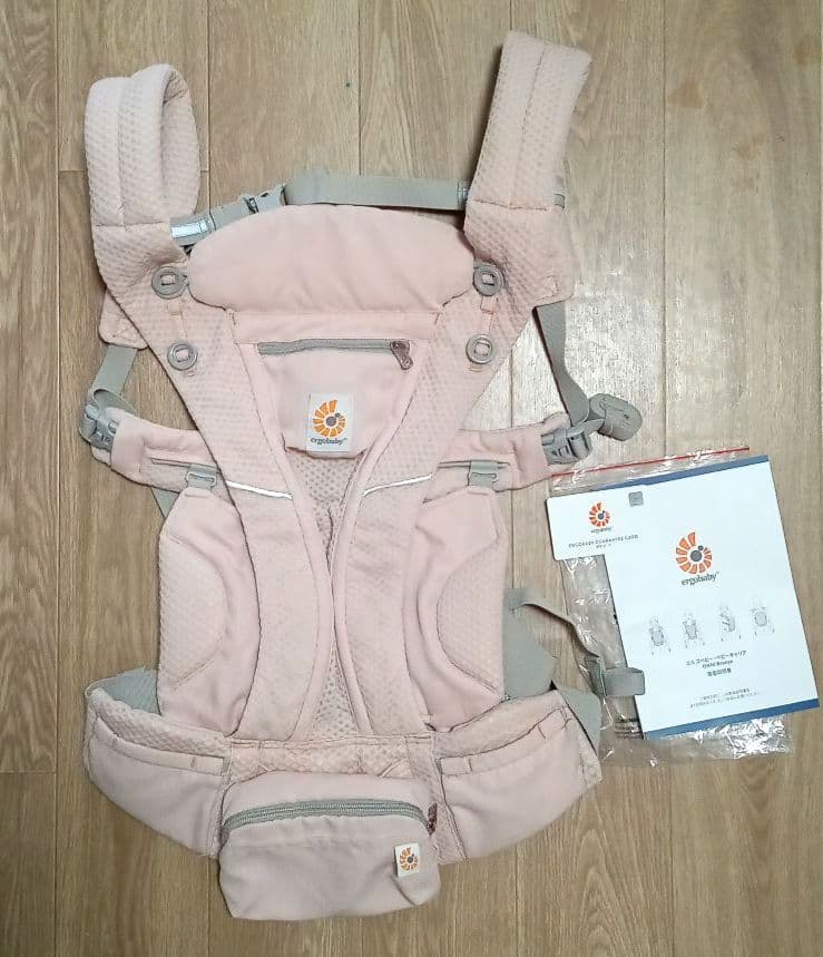 エルゴ エルゴベビー 抱っこ紐 ピンク メッシュ オムニブリーズ ピンククオーツ