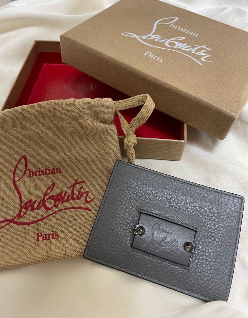 クリスチャンルブタン　カード名刺入れ