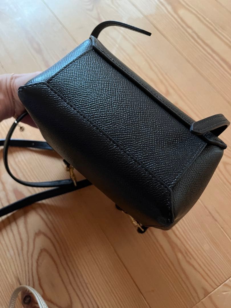 セリーヌ　ベルトバッグ　ピコ　黒