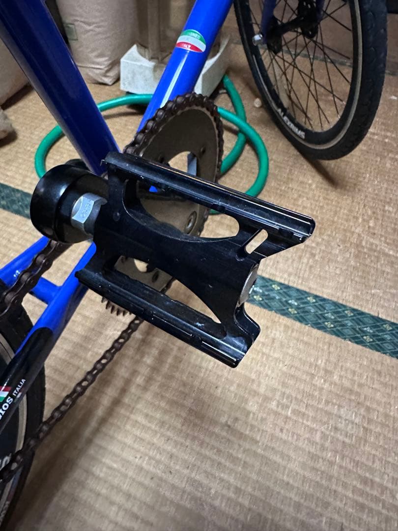 希少 GIOS ジオス クロスバイク 青 CR-MOチューブ ミニベロ