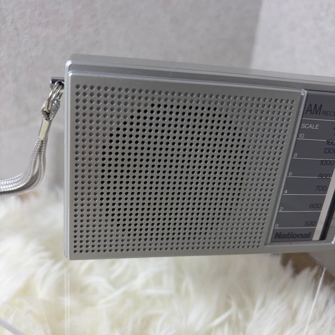 極美品 National ナショナル AMポータブルラジオ R-U1 完動品