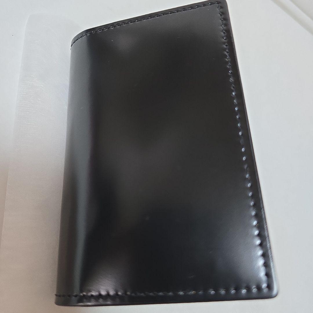 Hushtugハッシュタグ　コードバンカードケース 　ブラック