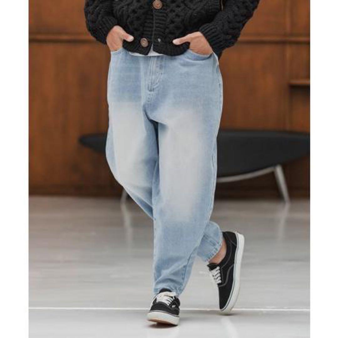 新品 CAMBIO Denim Balloon Silhouette Pants