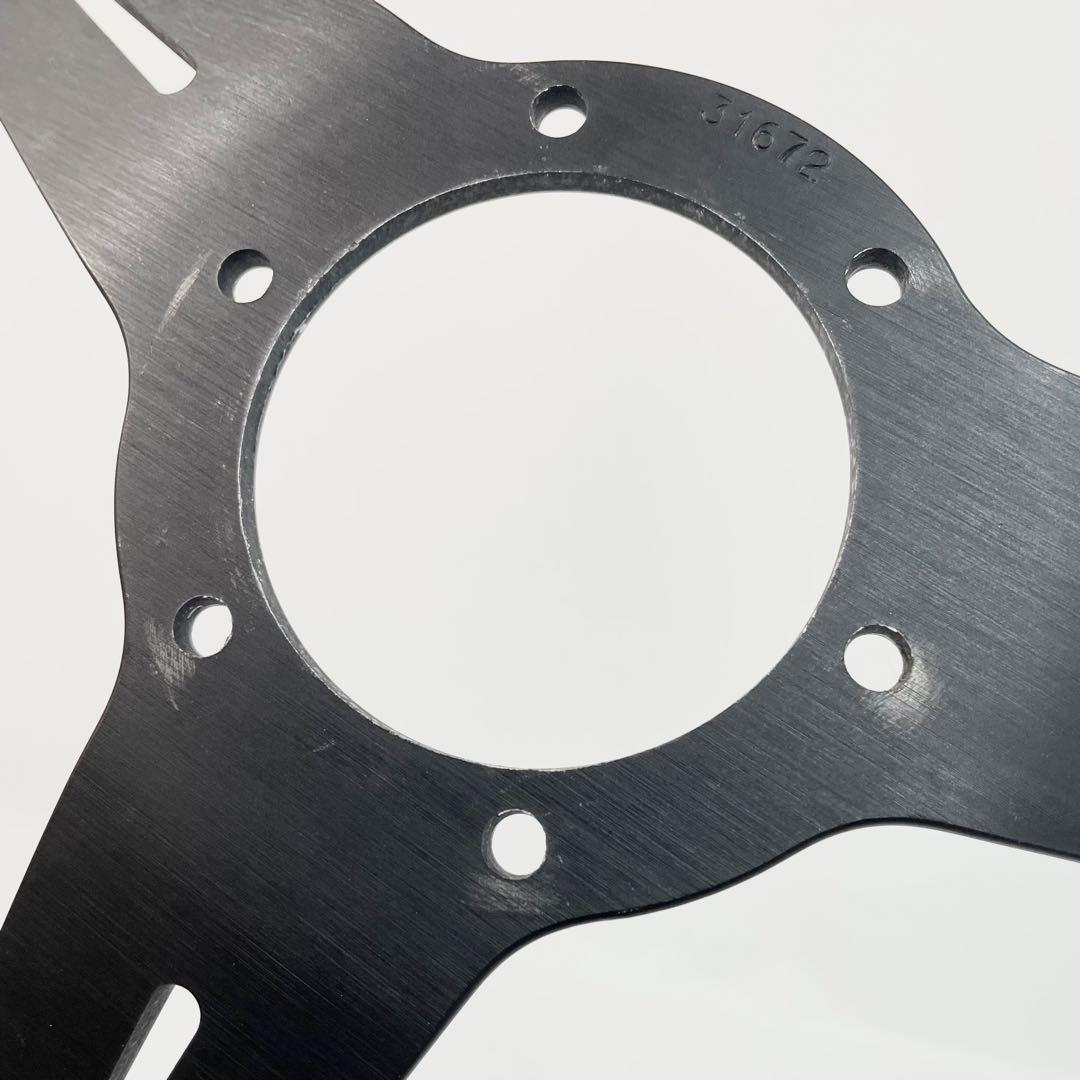 NARDI レザーステアリング　FET ブラック