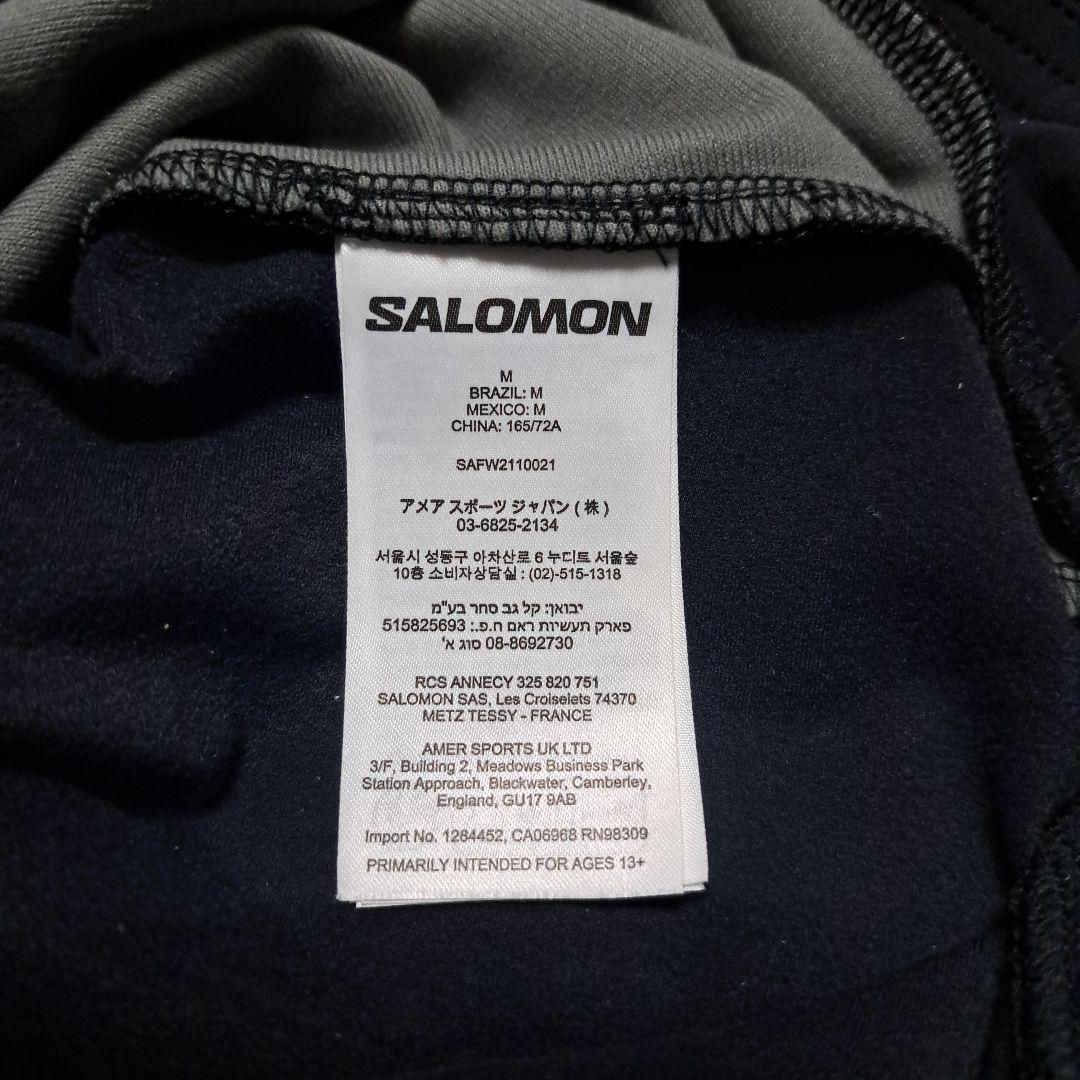 【美品】サロモンGORE-TEX WINDSTOPPER ランニングタイツ