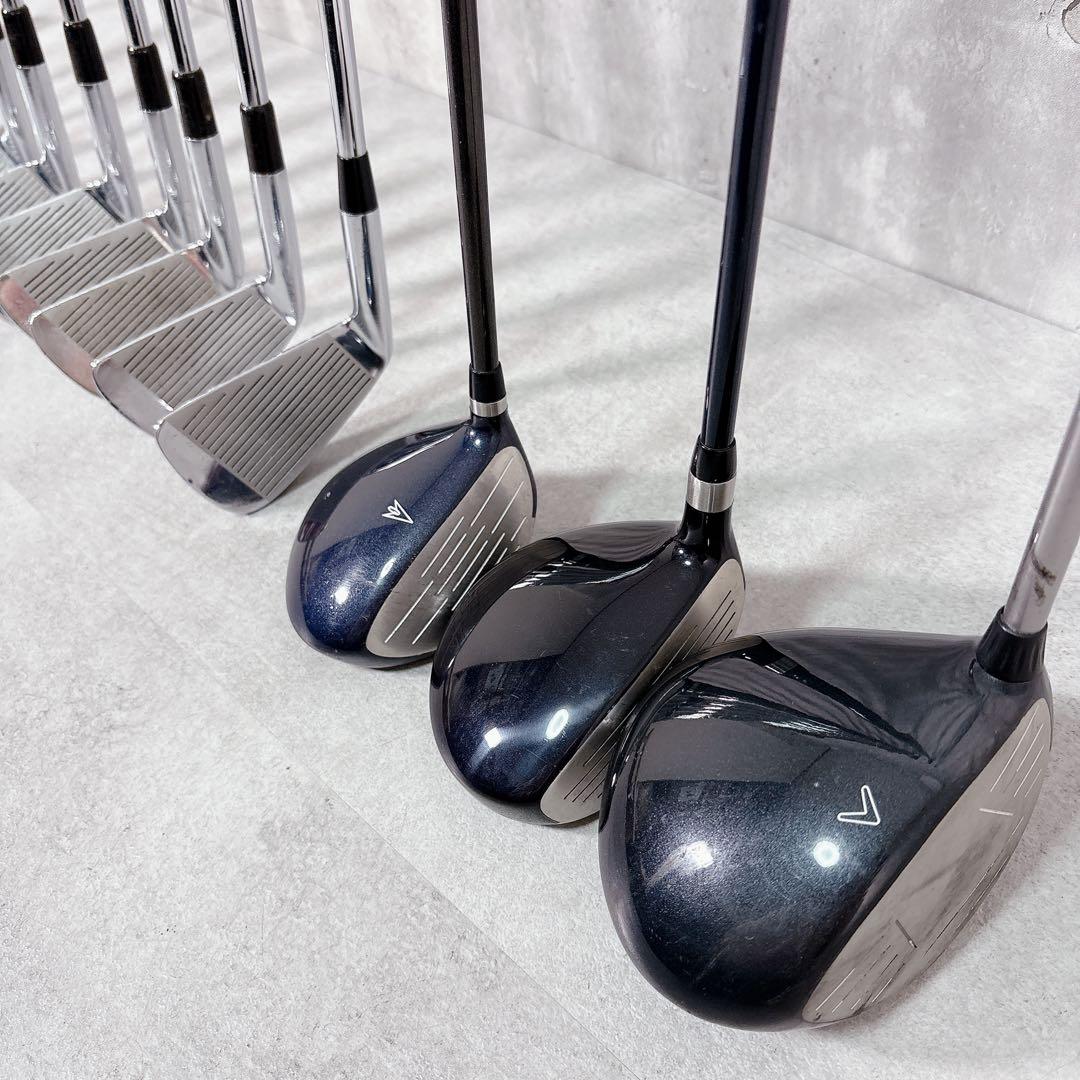 T134 キャロウェイ 他 ゴルフクラブ メンズ フルセット 格安 初心者 入門