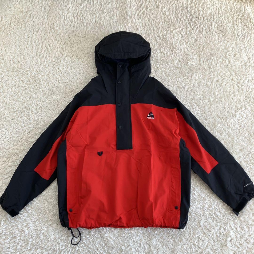 未使用級！90s NIKE ACG アノラックパーカー 刺繍ロゴ　サイズXL