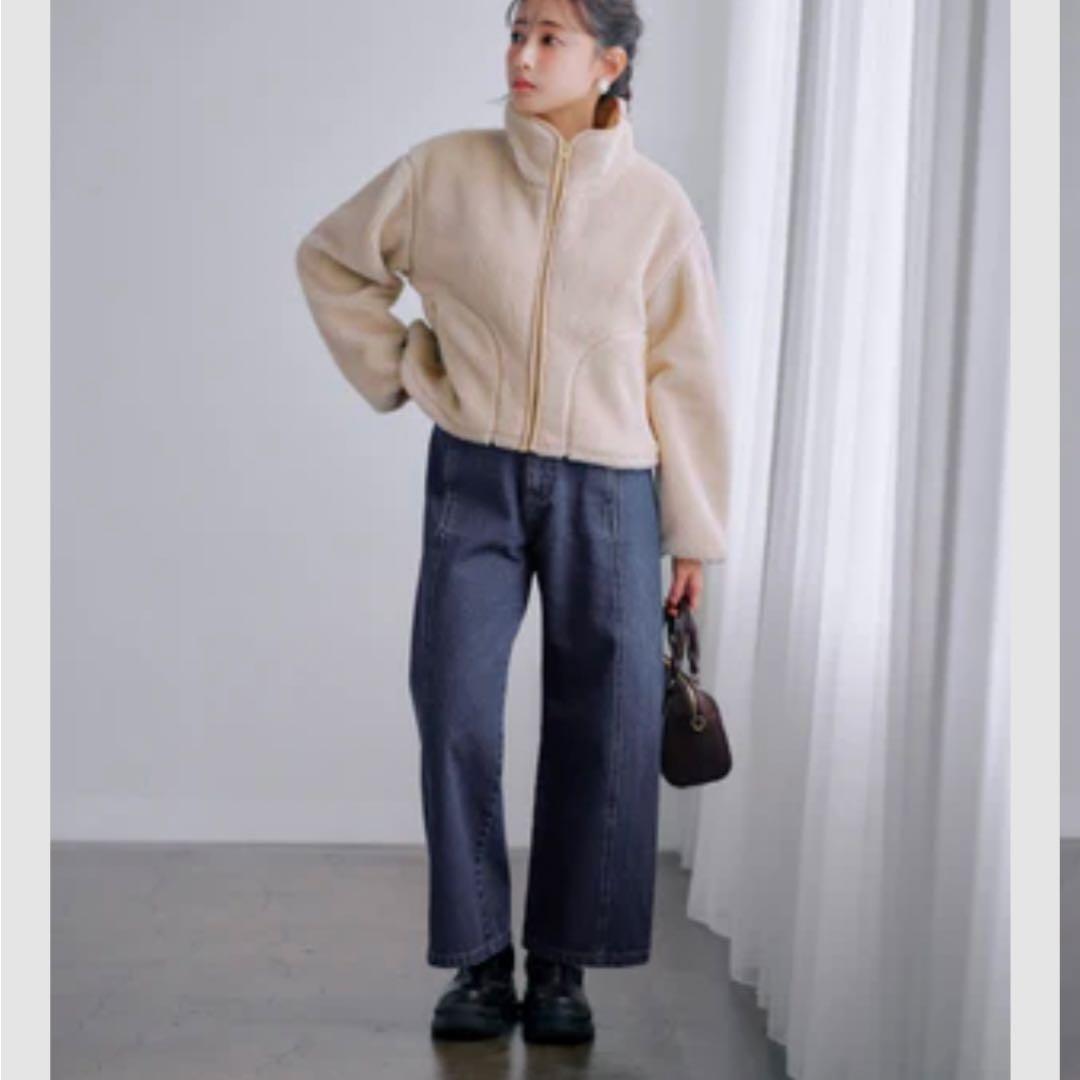 cohina コヒナ ダブルウエストシームデニム regular インディゴ