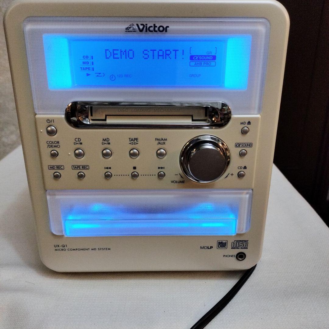 けいたろう　Victor UX-Q1 CD・MD・カセットデッキ