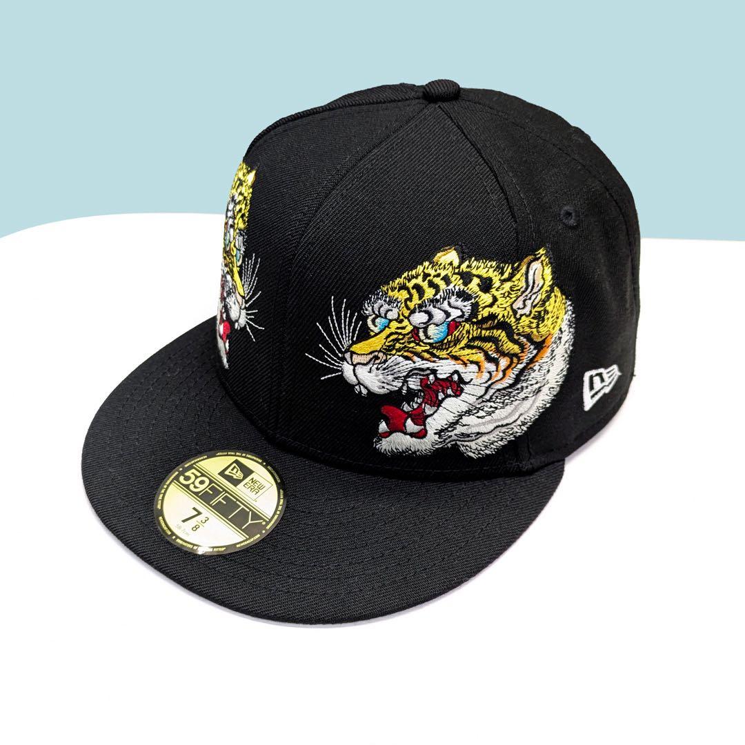 【希少 美品】NEWERA ニューエラ 石川真澄 コラボ キャップ 虎 タイガー