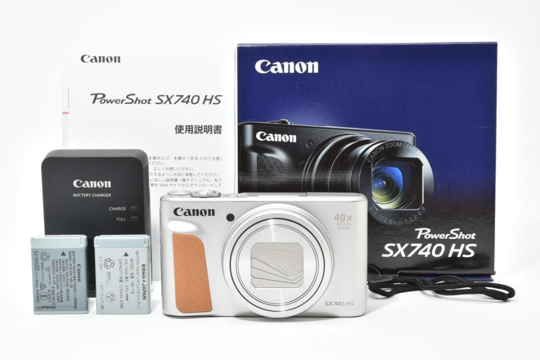超美品 キヤノン PowerShot SX740 HS コンパクトデジタルカメラ