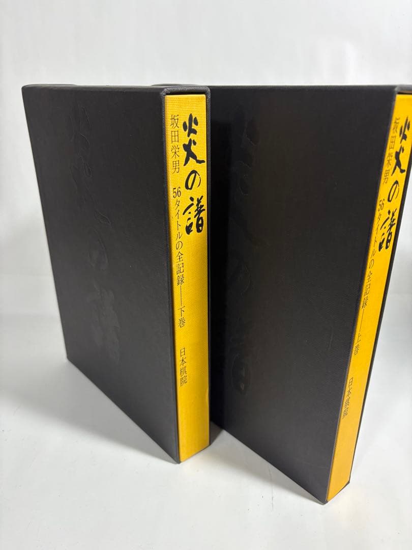 炎の譜　坂田栄男　上下巻