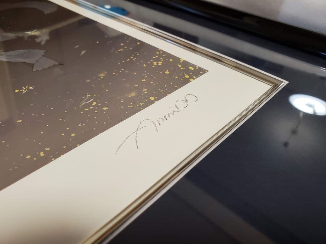 Anmi 「ocean」 直筆サイン入り版画