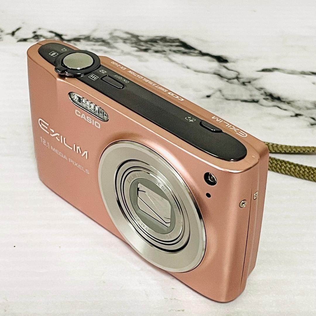 【美品】CASIO EXILIM EX-Z400 ピンク 一式セット 新品SD付