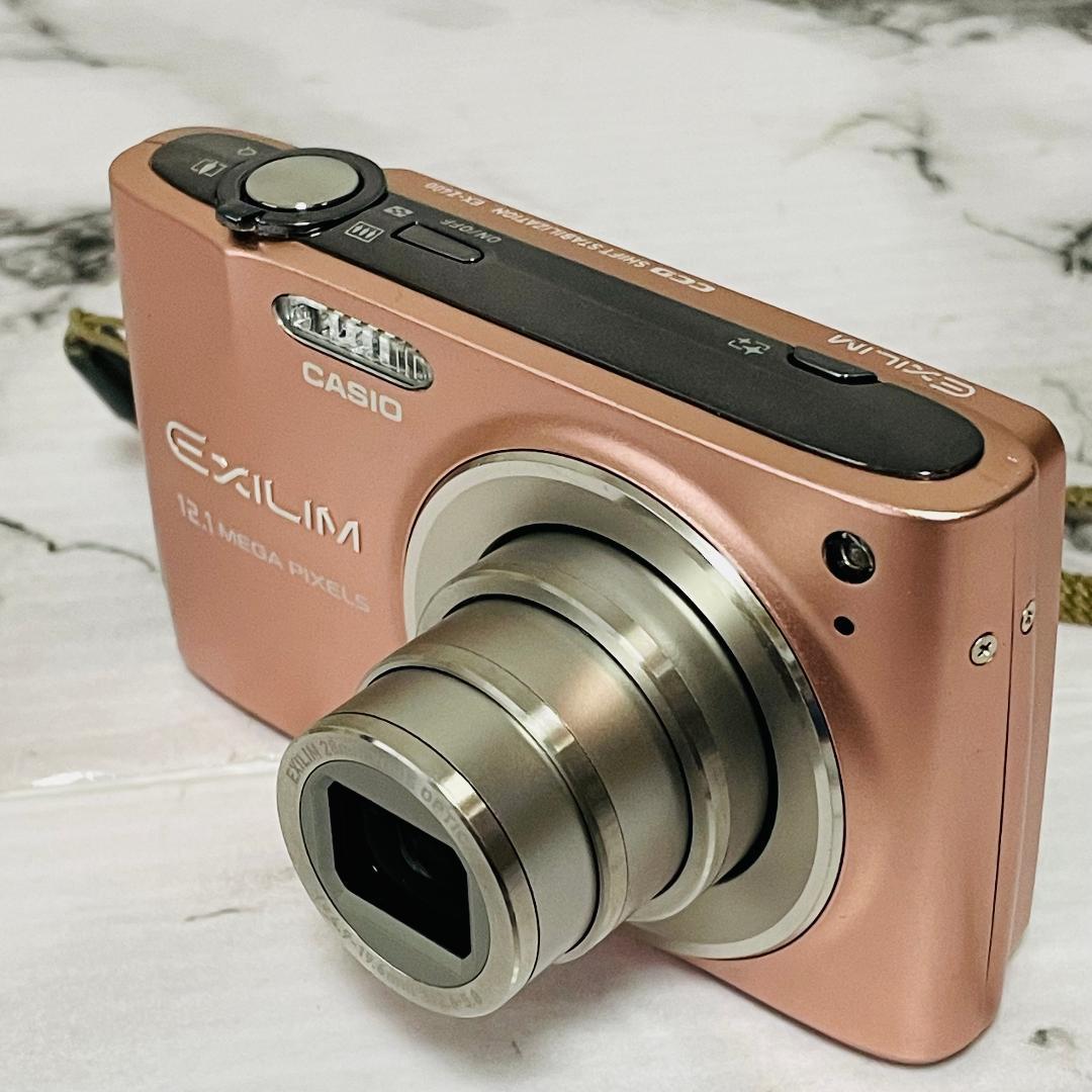 【美品】CASIO EXILIM EX-Z400 ピンク 一式セット 新品SD付