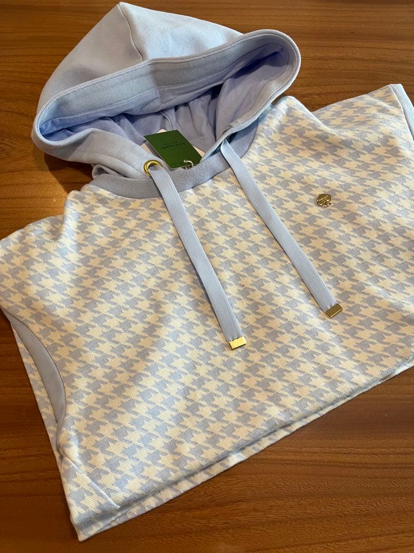 【ケイトスペード】150 ❤︎新品未使用❤︎ 千鳥フードワンピース 定価19580円