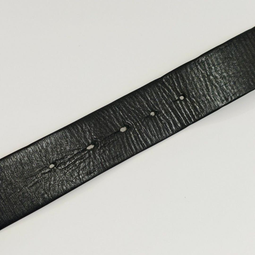 最終値下げ【美品】VALENTINO Vロゴ シグネチャーベルト ブラック