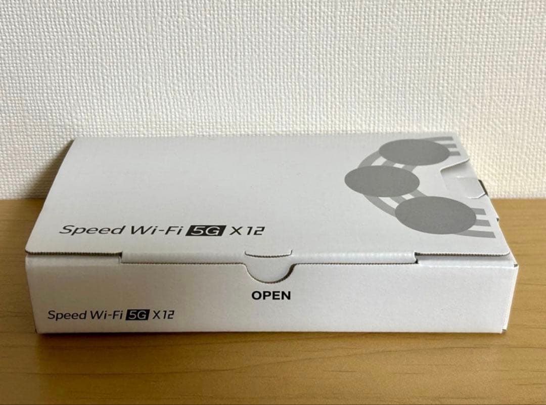 ★新品未使用品★Speed Wi-Fi 5G x12 ポケットWi-Fi