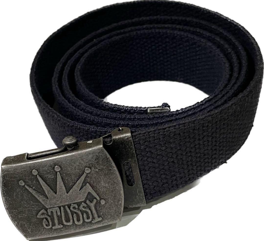 バ*ー様 90s old stussy クラウン ベルト ガチャベルト