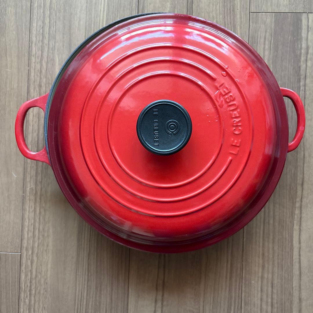 ル・クルーゼ　キャセロール 26cm オレンジ