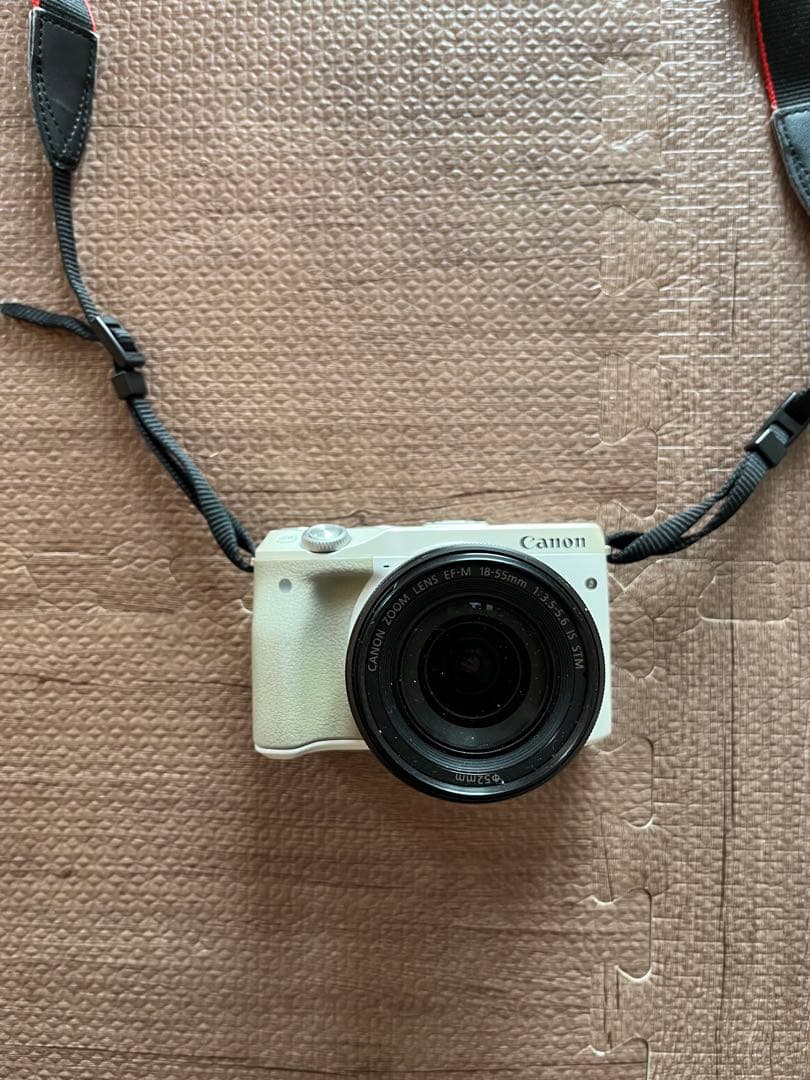 Canon EOS M3 ホワイト 18-55mmレンズ付き