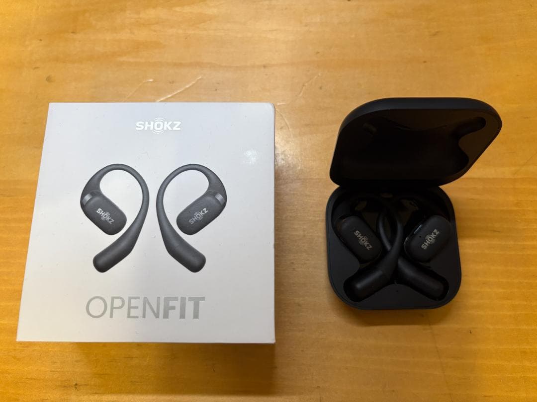 Shokz Openfit (ブラック) オープンイヤー型