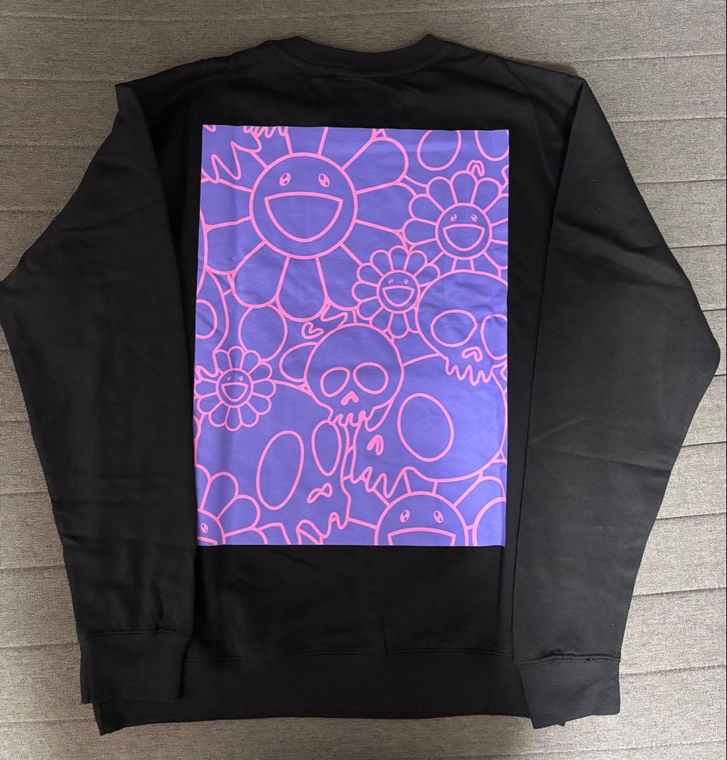 新品 村上隆 フラワー＆スカル COMPLEXCON トレーナーカイカイキキ