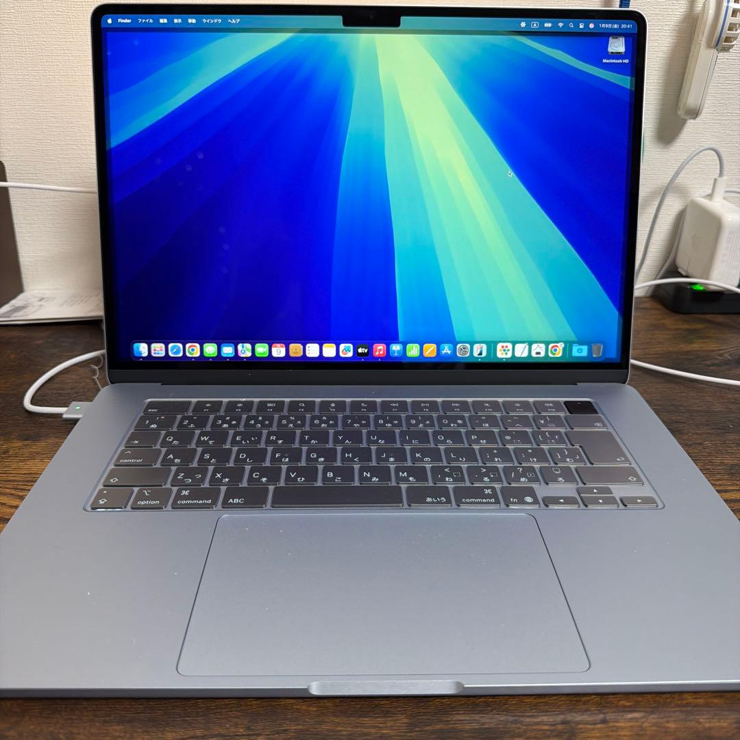 MacBook Air M4 16GB 512GB 15インチ　ほぼ未使用品