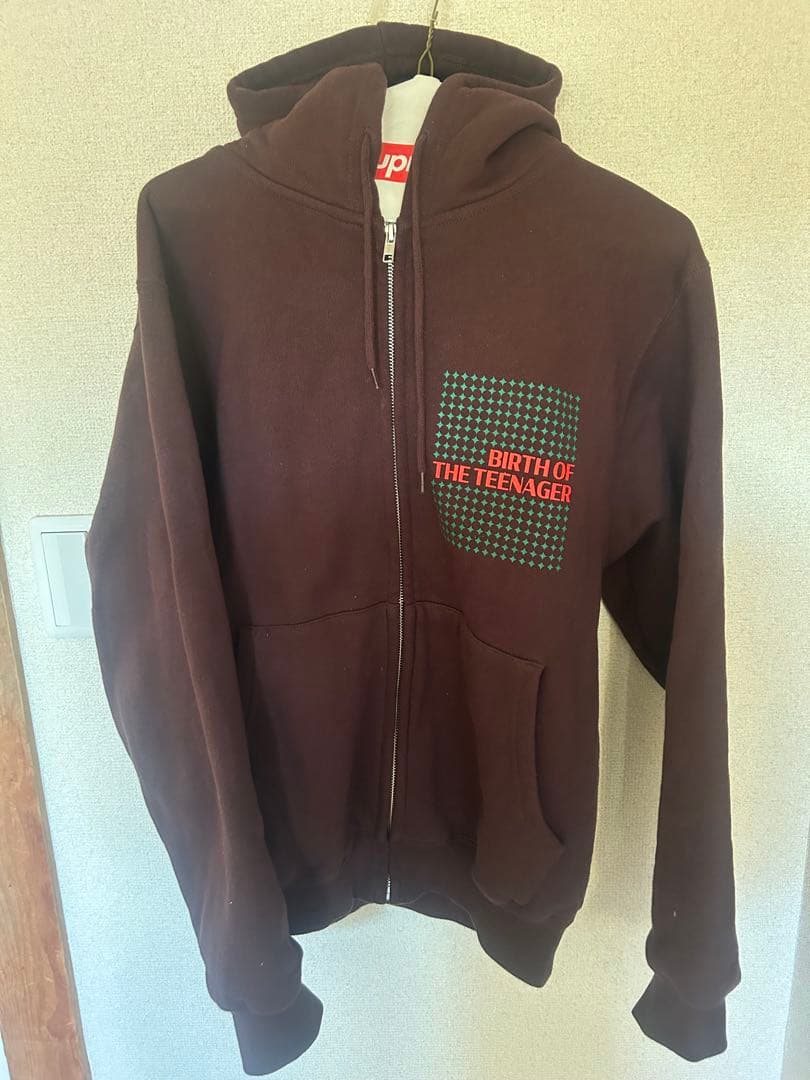 BOTT ダークブラウン パーカー Mサイズ