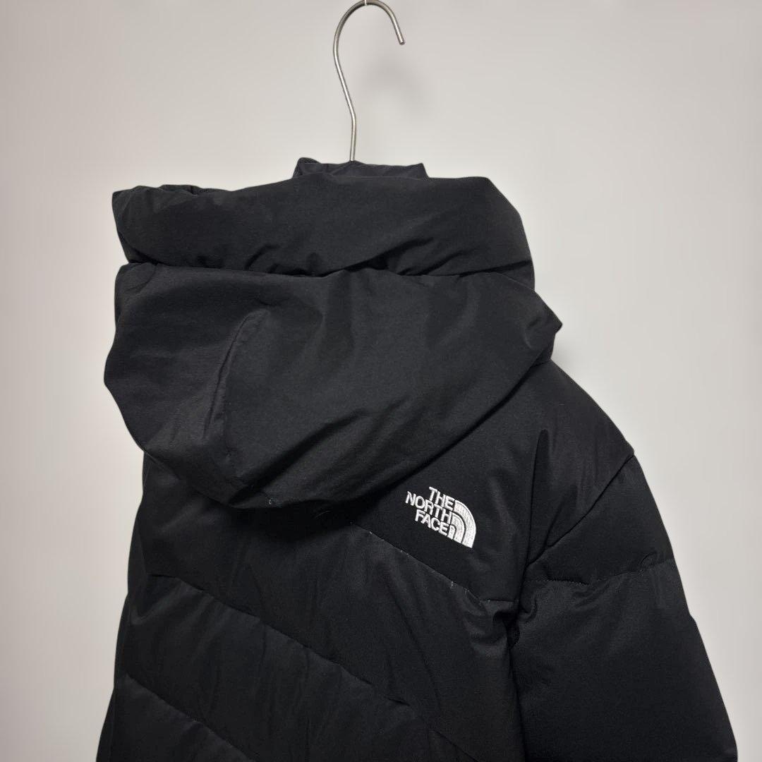 【クリーニング済】ノースフェイス DRYVENT ロングダウン S キッズ160