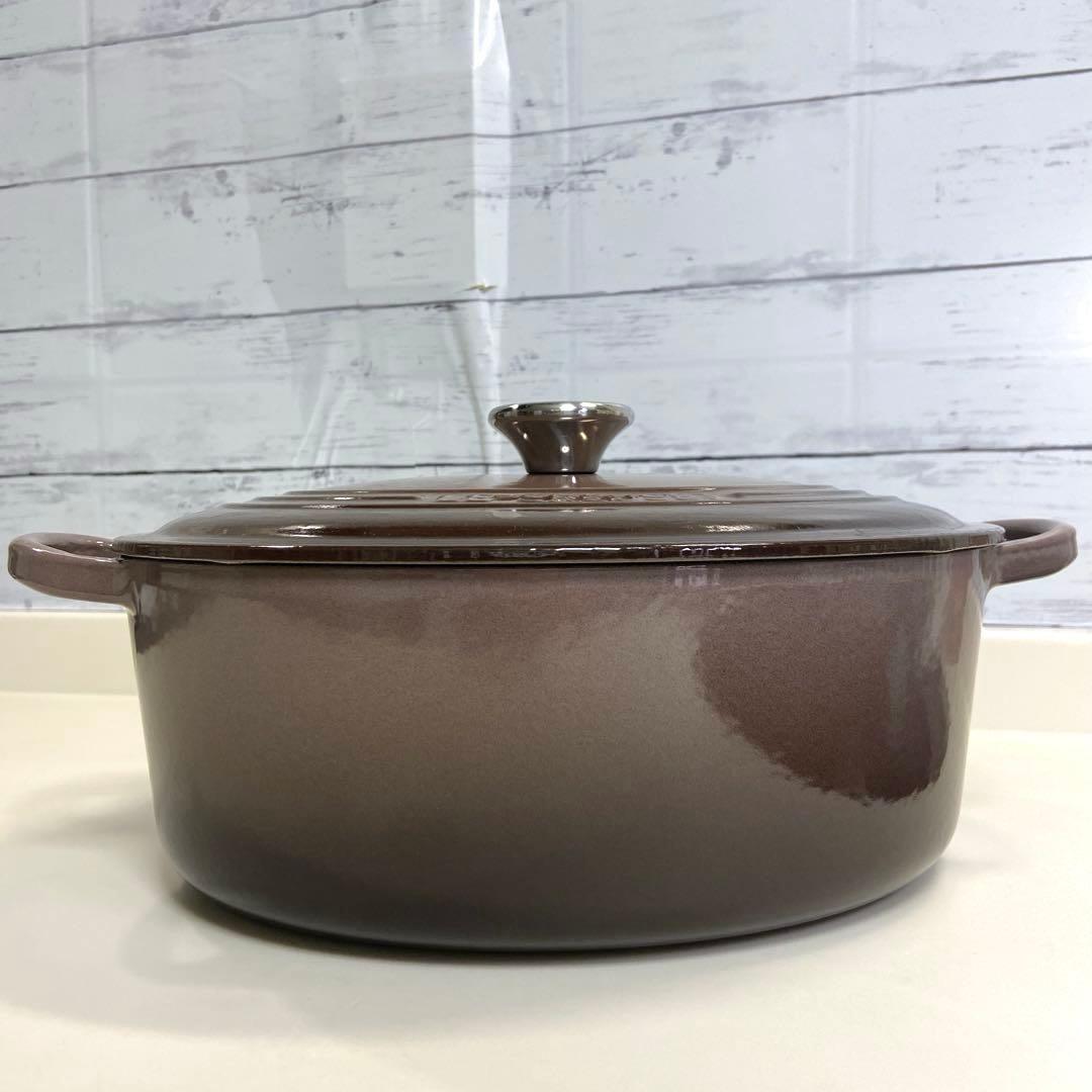 【美品】ルクルーゼ　ココットオーバル 27cm