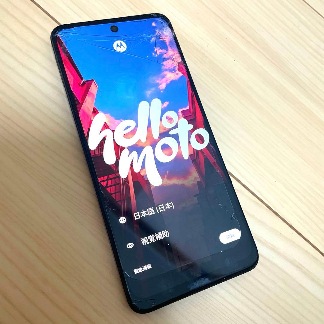 Motorola moto g64 画面割れ 動作品