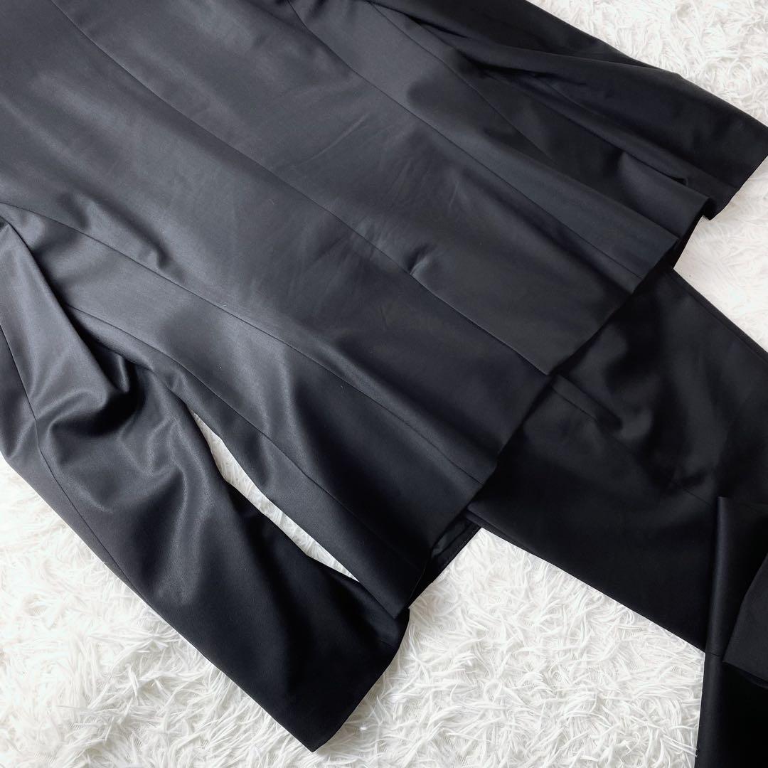 ★希少サイズ美品　iCB complete　パンツスーツ　セットアップ　黒　XL