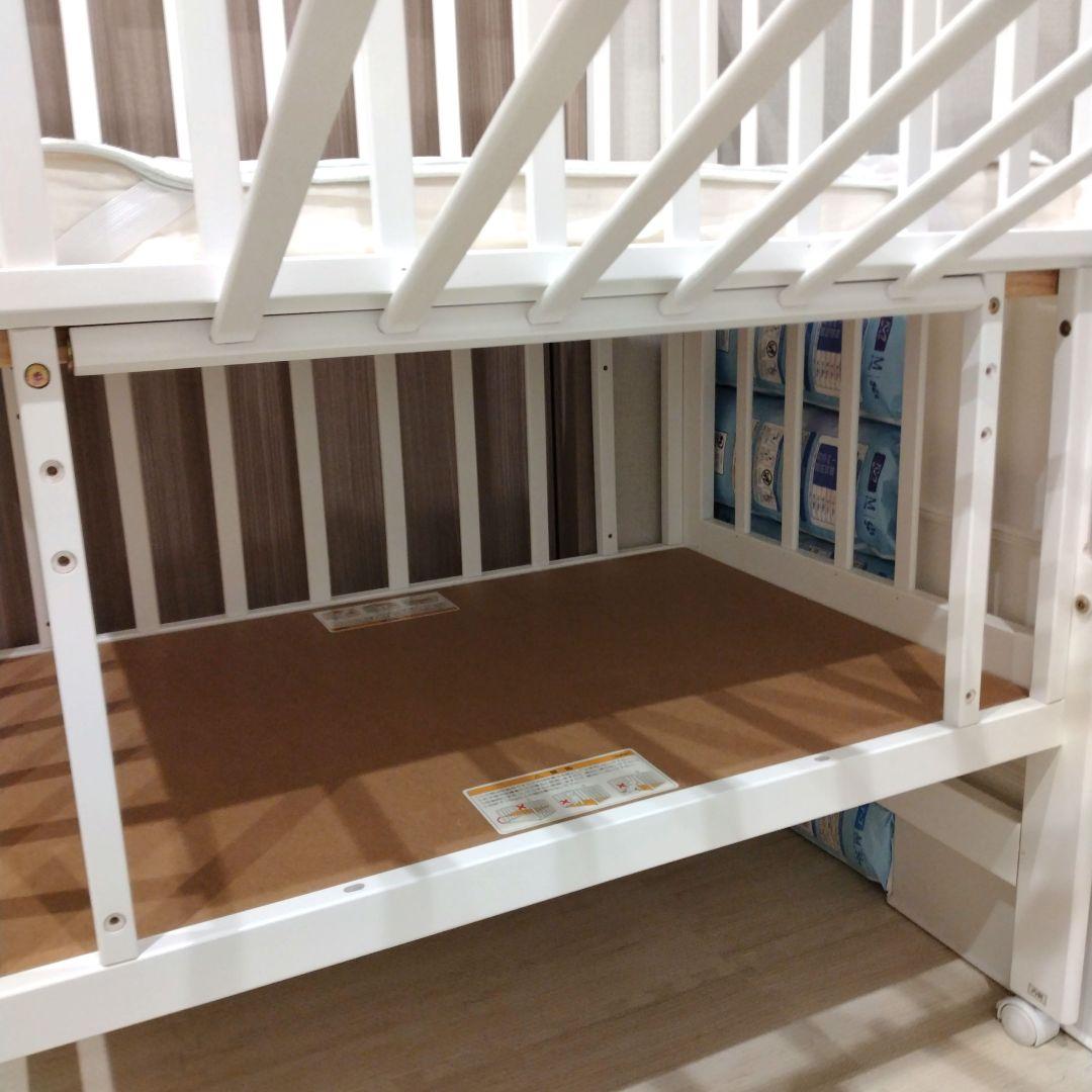 ak　ベビーベッド　KATOJI