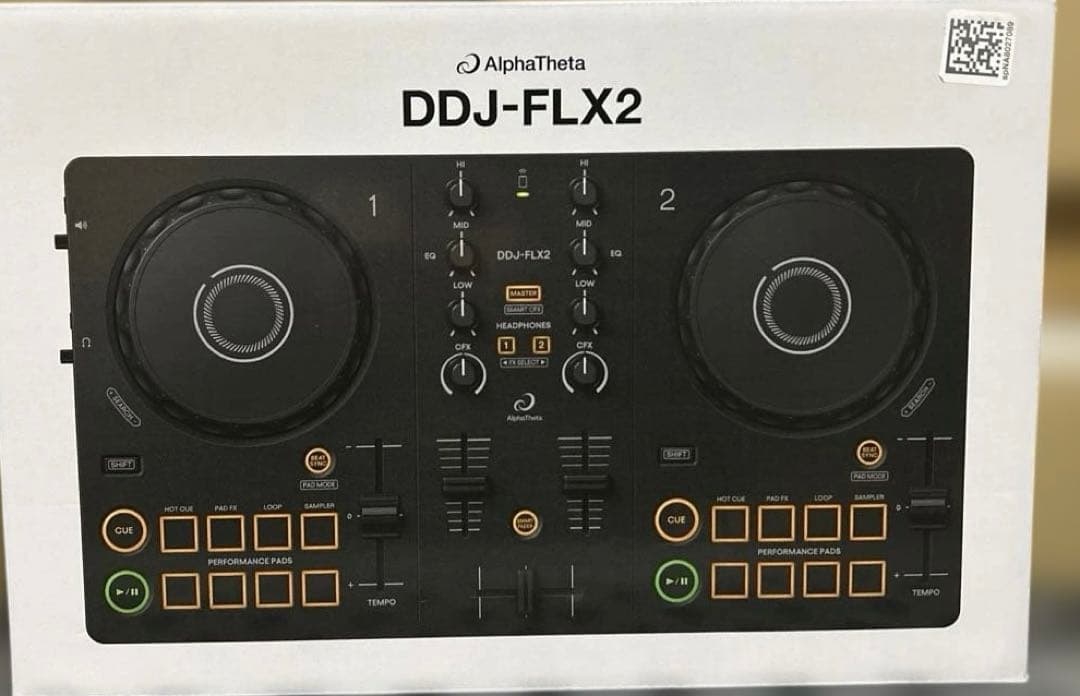 AlphaTheta コンパクト 2ch DJコントローラー DDJ-FLX2ー