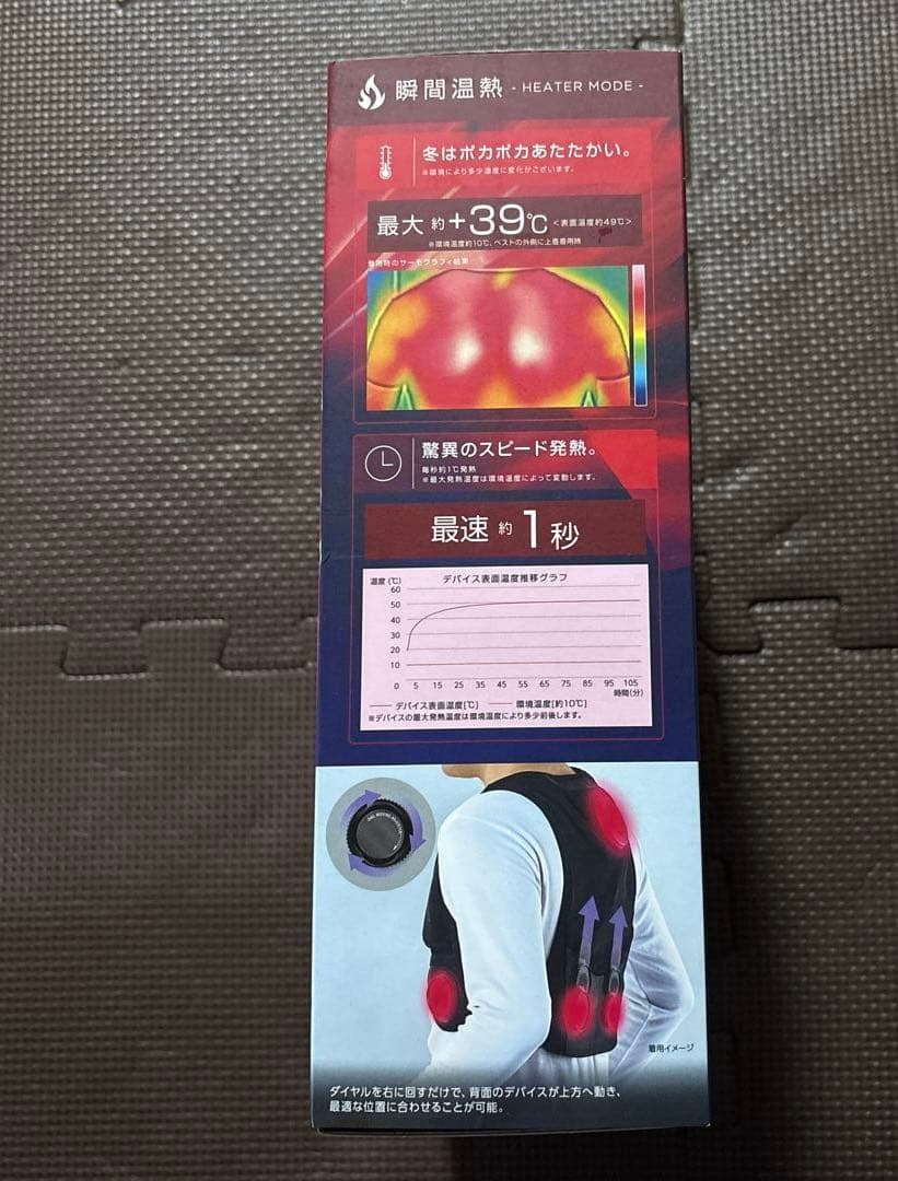 冷暖房服　ペルチェベスト　ワークマン　WORKMAN