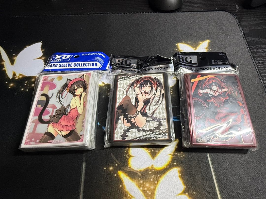 カードスリーブ デート・ア・ライブ 狂三 3つ
