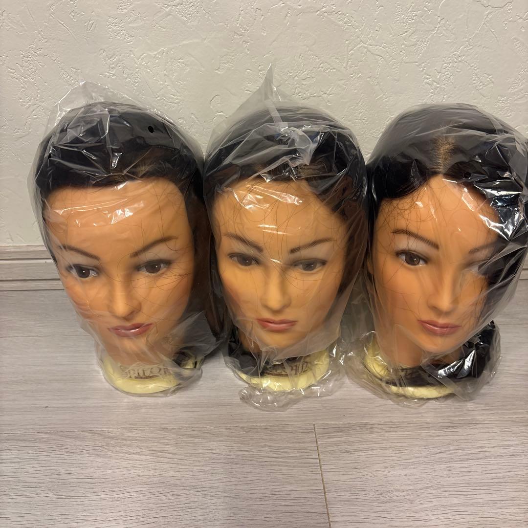 SPILO 102 カットマネキン 3体セット