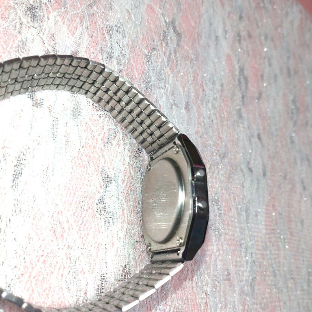 ✨美品✨CASIO✨チープカシオ A159W　天然ダイヤ付きメンズ腕時計