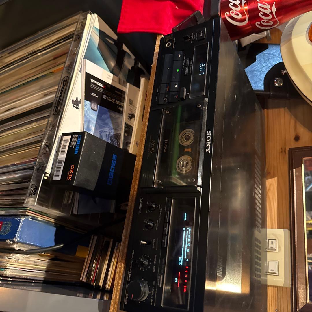 SONY 3 HEAD 333ESデュアルカセットデッキ