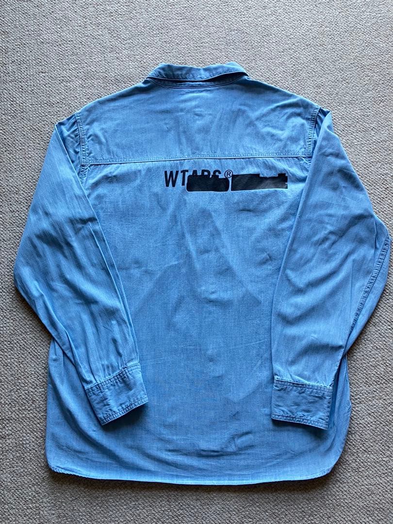 WTAPS ダブルタップス シャンブレーシャツ 242WVDT-SHM02 M