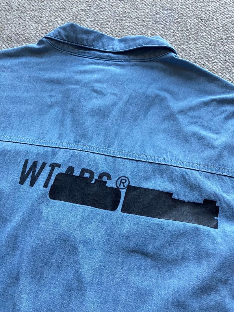 WTAPS ダブルタップス シャンブレーシャツ 242WVDT-SHM02 M