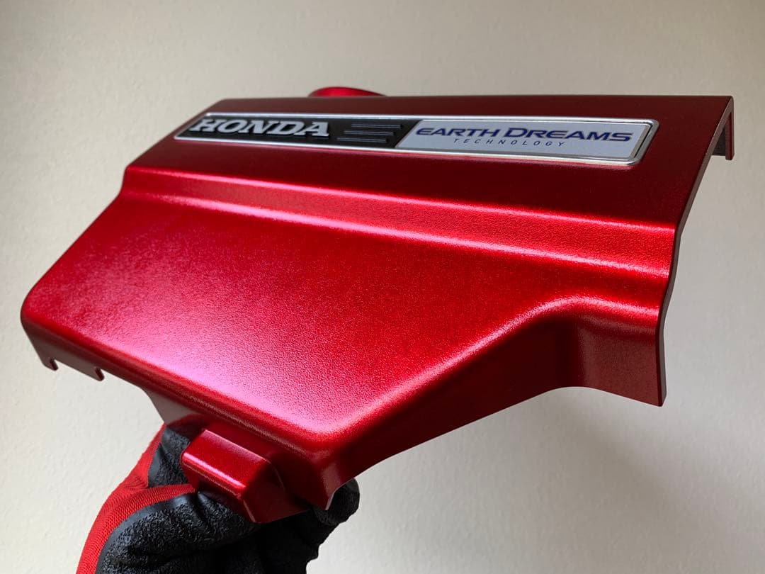 3倍赤いエンジンカバー【ナオ出品】